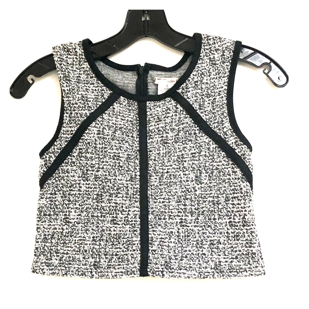 NWT Sally Miller couture tweed crop top